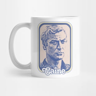 Michael Caine // Retro 60s Fan Art Design Mug